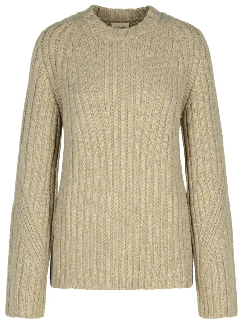 Calvin' Beige Cashmere Sweater