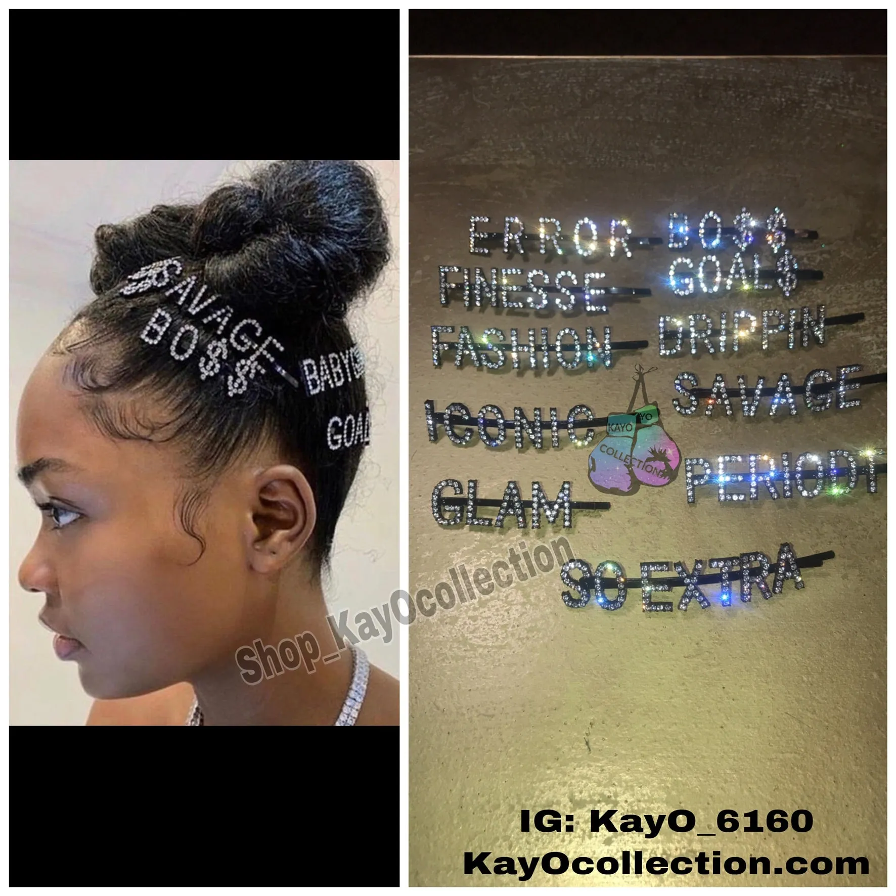 Candy Clips 🍭 (Black)