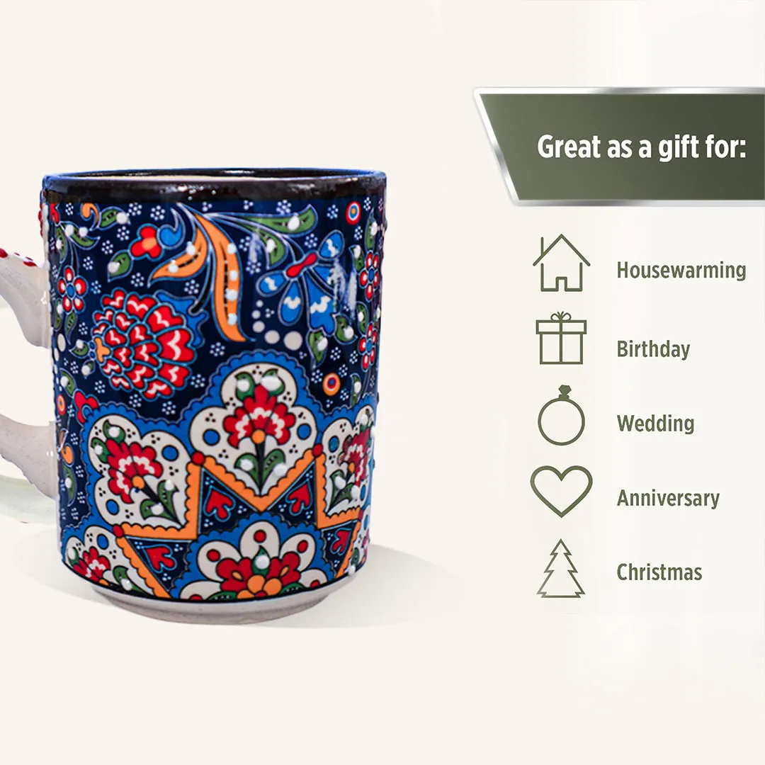 Ceramic Mug Tulip Navy 8cm