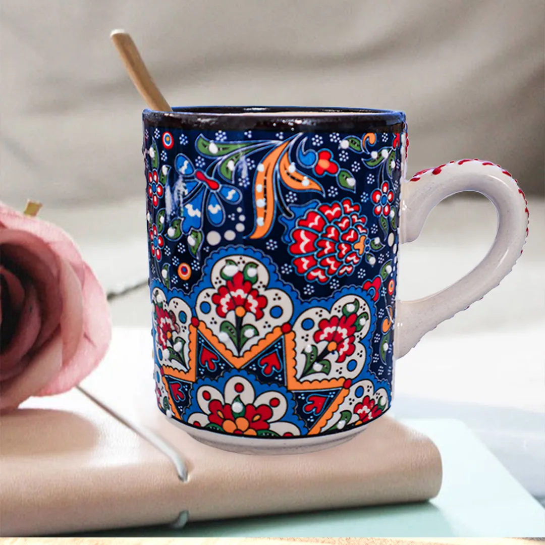 Ceramic Mug Tulip Navy 8cm
