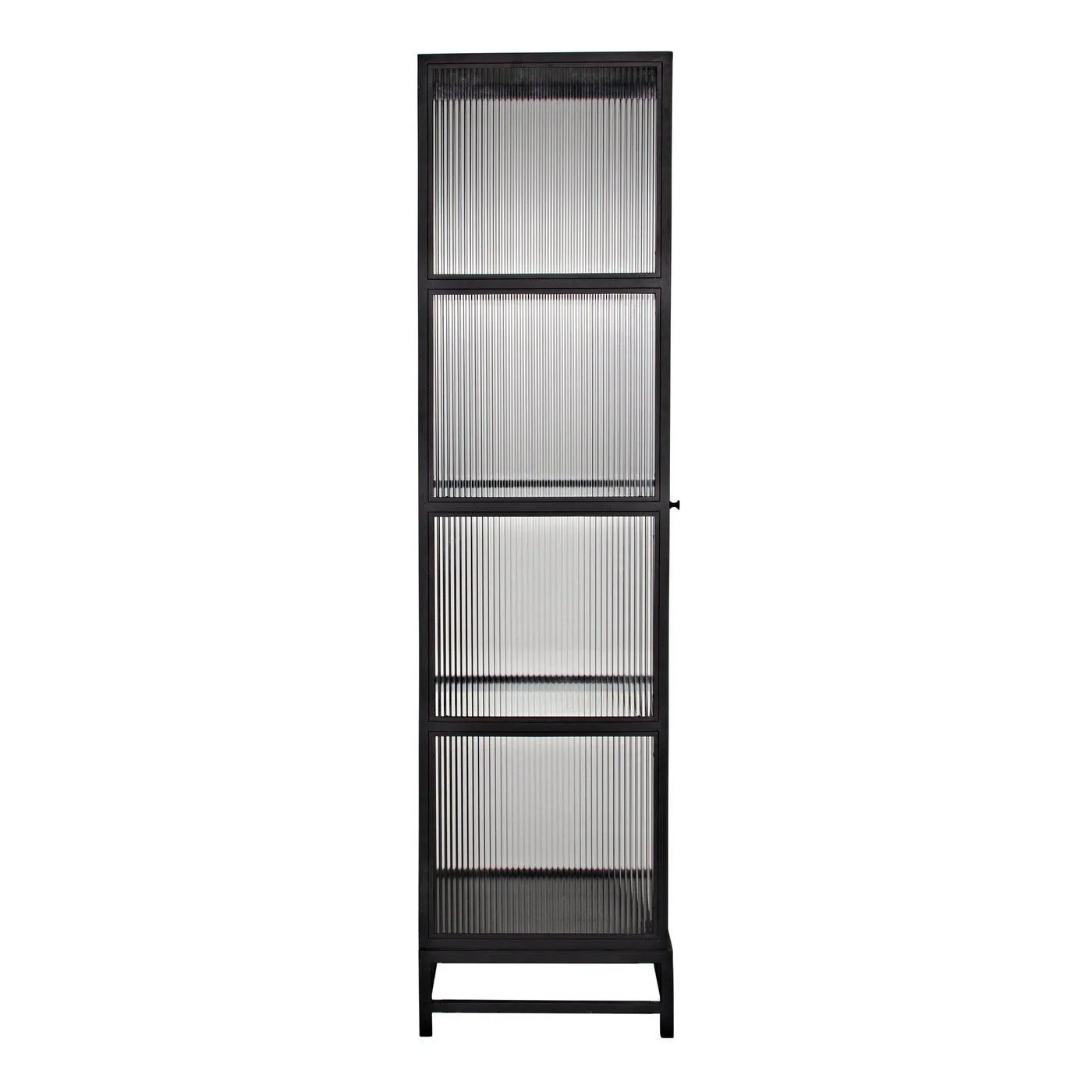 Chandler Tall Cabinet, Black Steel