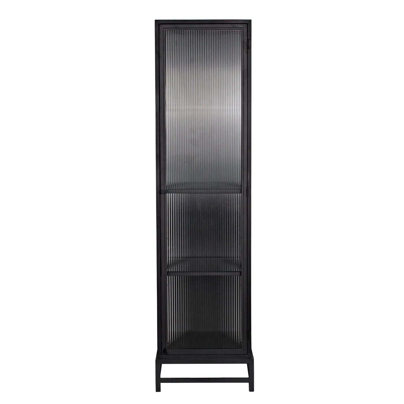 Chandler Tall Cabinet, Black Steel
