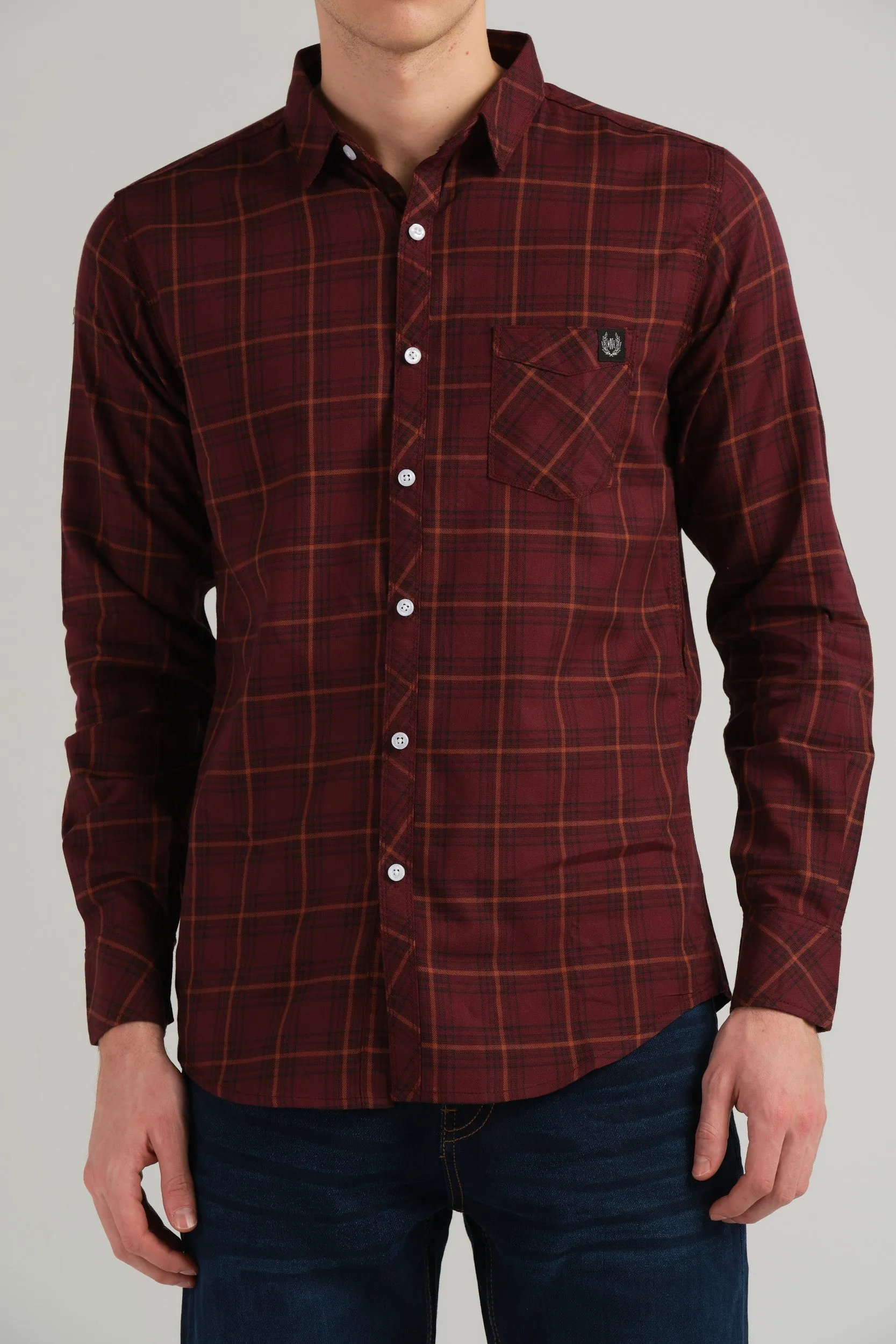 CHECKERED SLIM FIT SHIRT