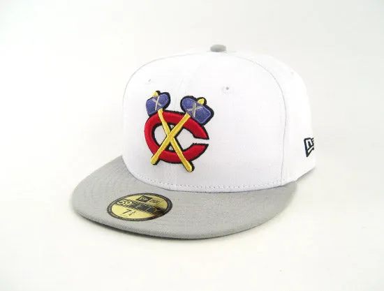 Chicago Blackhawks New Era 59FIFTY Fitted Hat (LEBRON 12 FINISH YOUR BREAKFEST / PRISM)