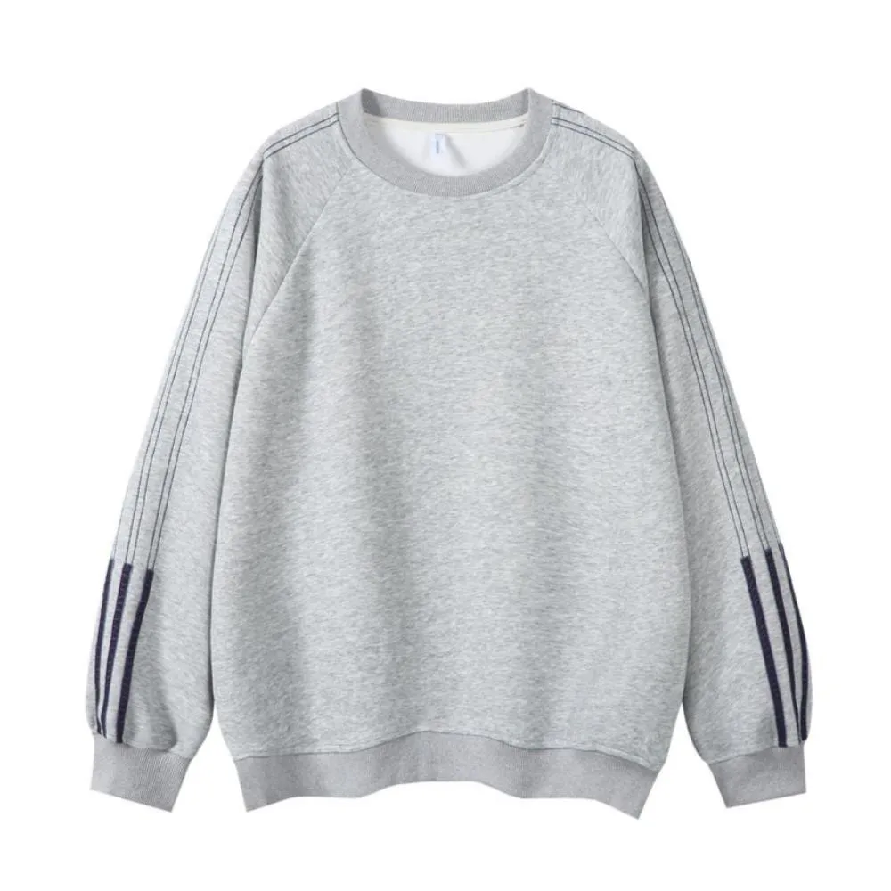 Classic Solid Color Versatile Sweatshirt