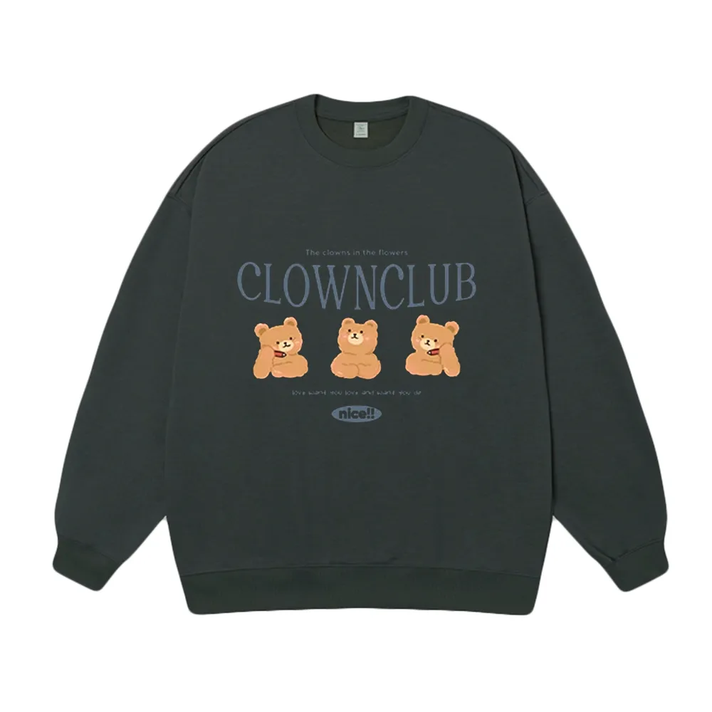 Clown Club Three Bears Sweatshirt