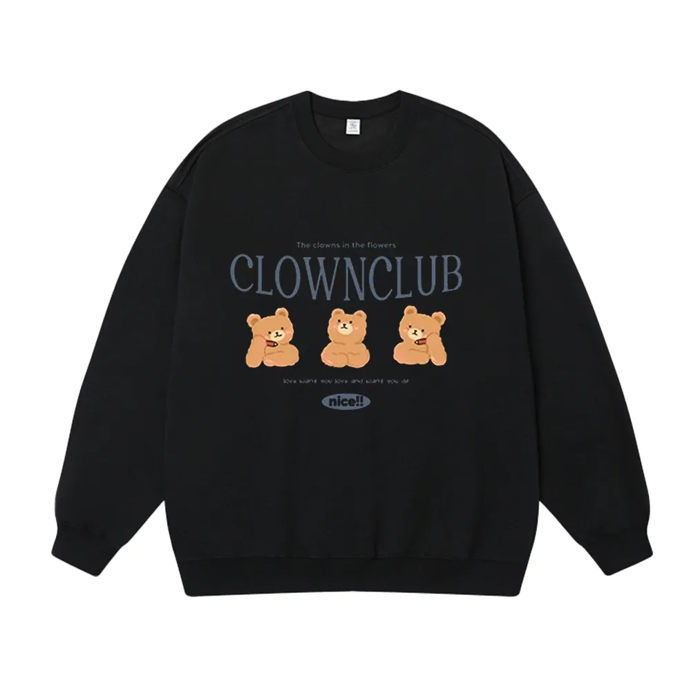 Clown Club Three Bears Sweatshirt