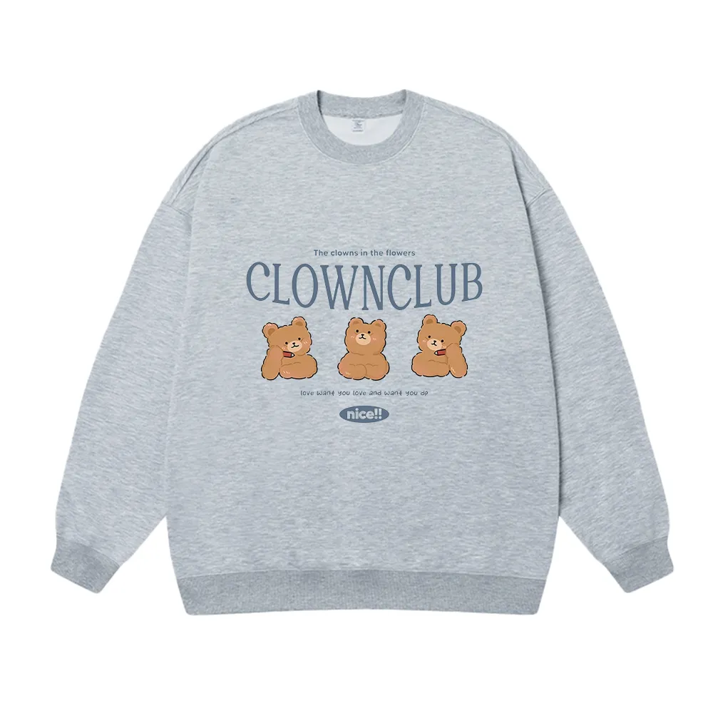 Clown Club Three Bears Sweatshirt