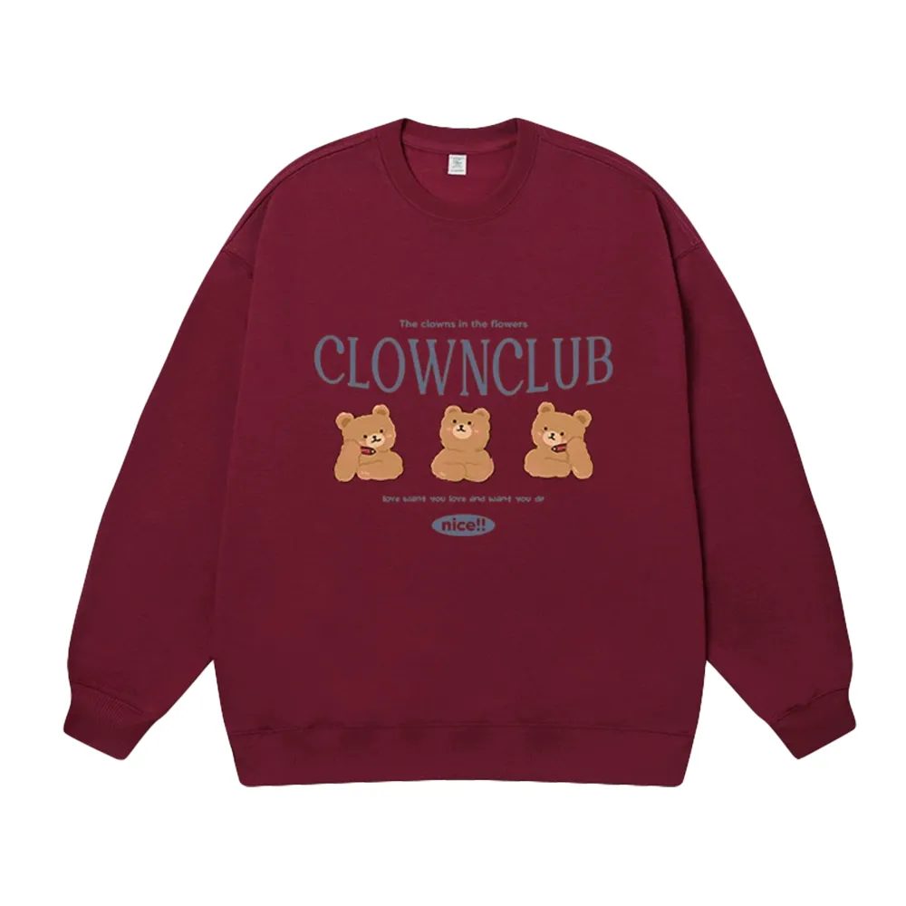 Clown Club Three Bears Sweatshirt