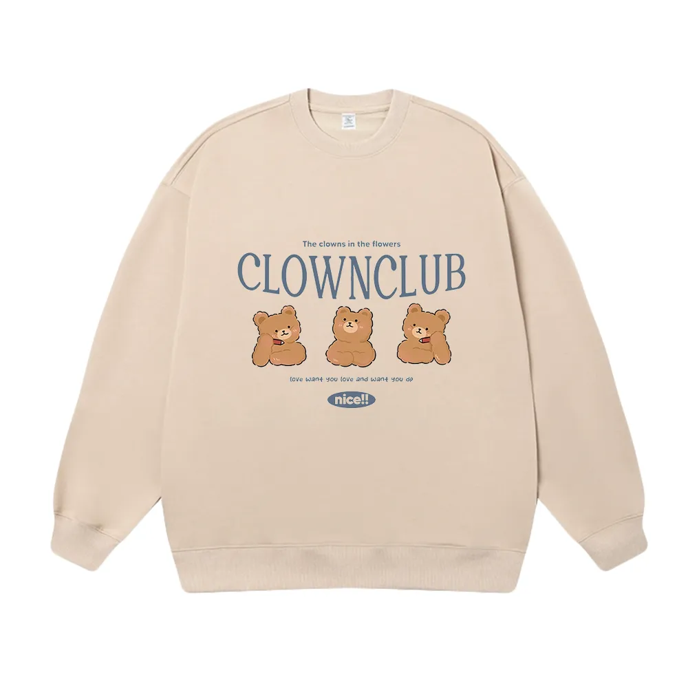 Clown Club Three Bears Sweatshirt