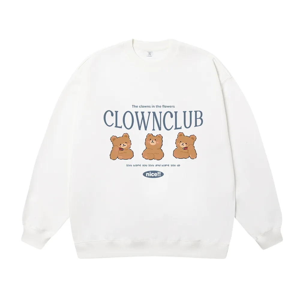 Clown Club Three Bears Sweatshirt