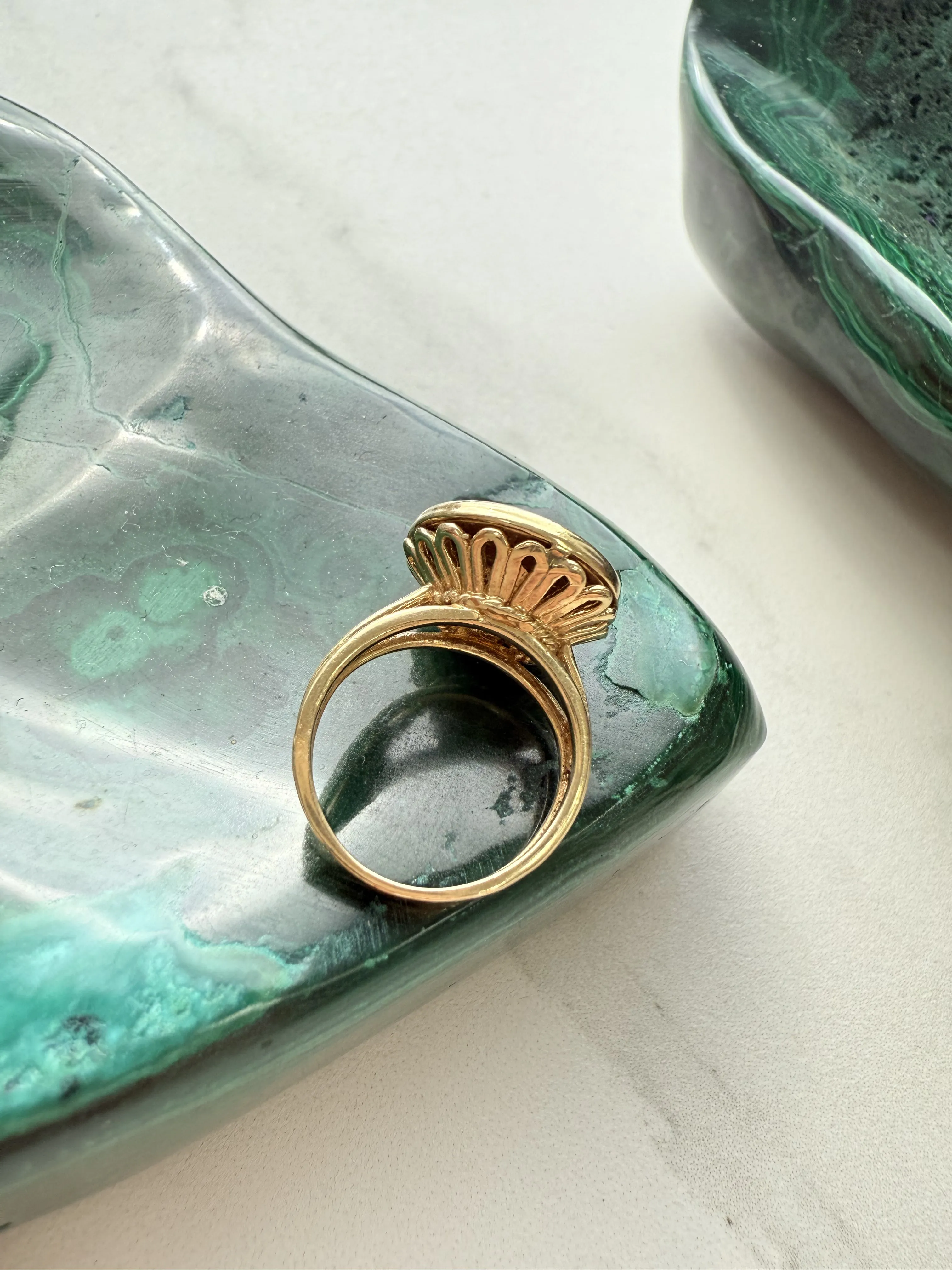 Coin Ring, 14k
