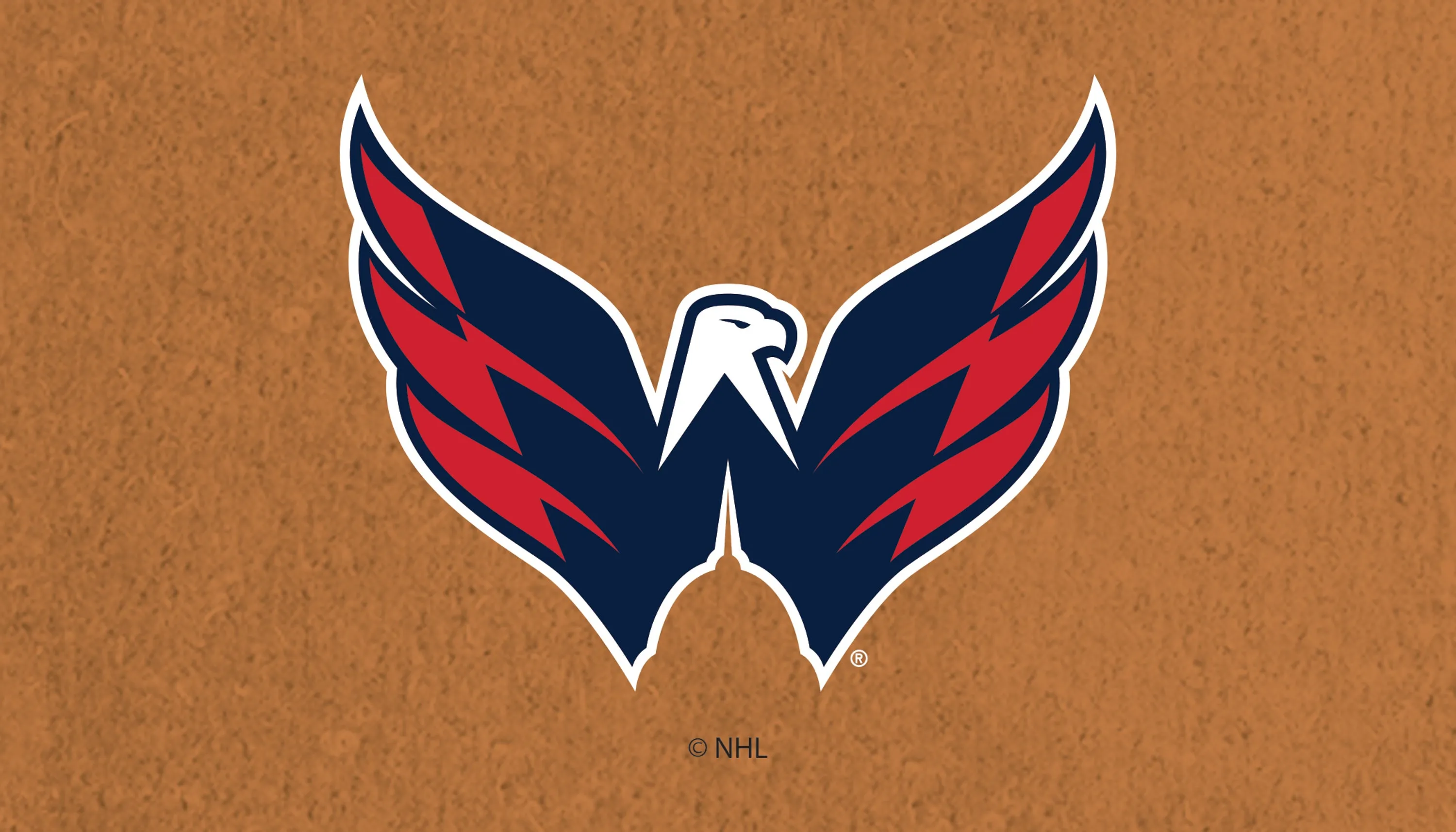 Coir Mat, 16"x28", Washington Capitals,2rm4378usa