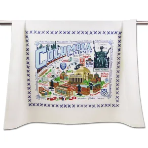 Columbia University Collegiate Dish Towel
