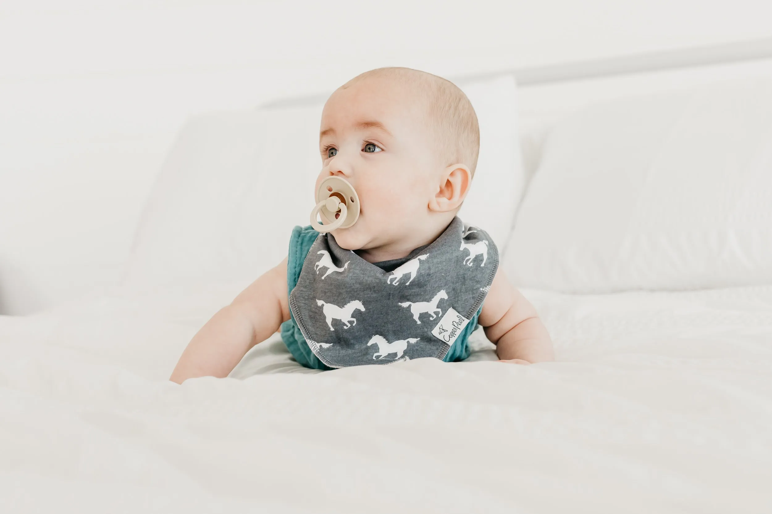 Copper Pearl - Bandana Bib (4 pack) - Westyn
