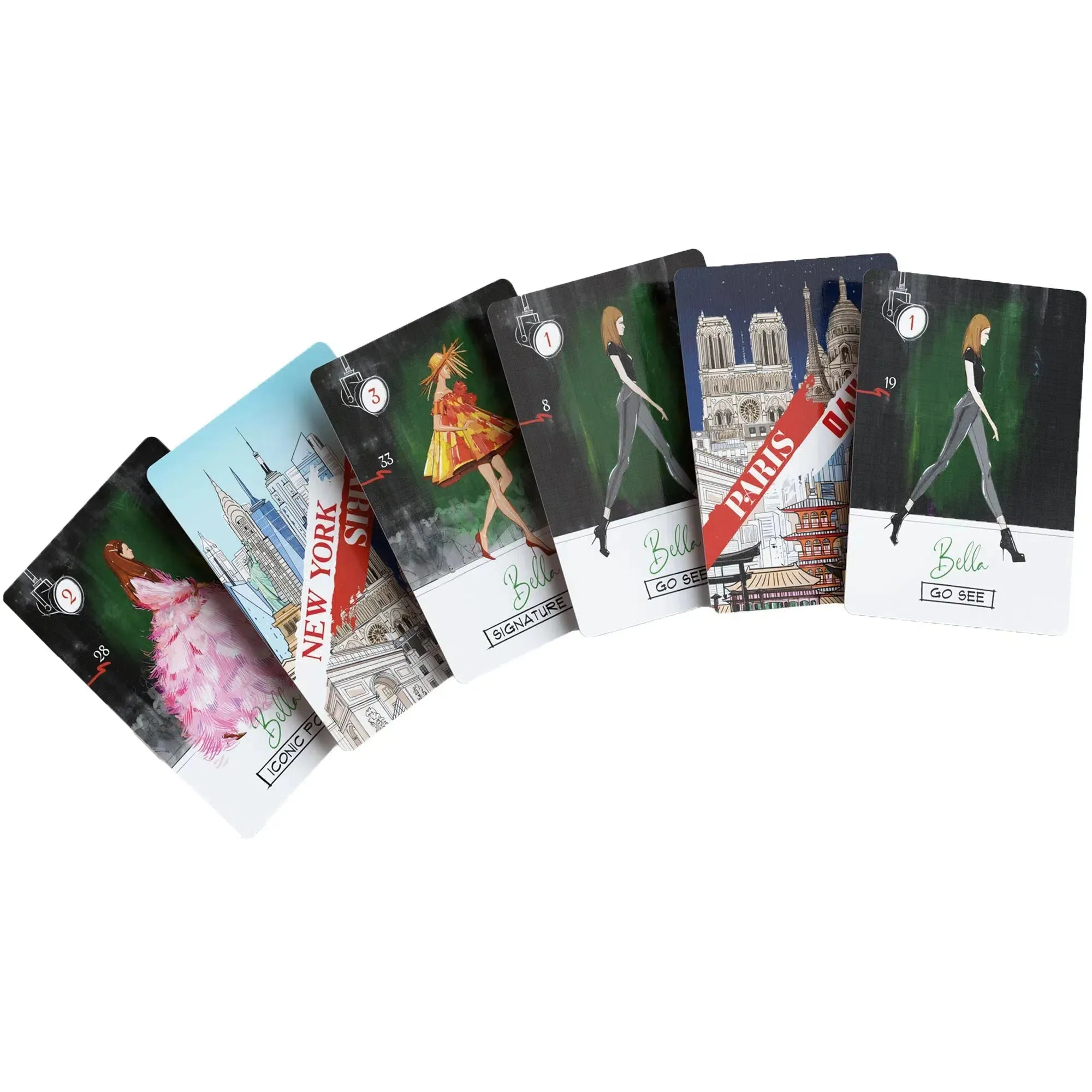 Couture - Competitive Fashion Board Game for Family, and Adults (3-6 Players, Ages 11 ) - Allplay