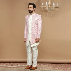 Creamed Pink  Indo-Western for Men
