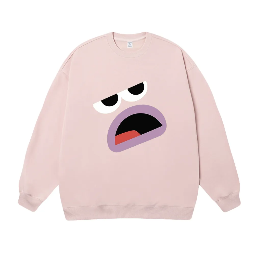 Cute Funny Expressions Sweatshirt