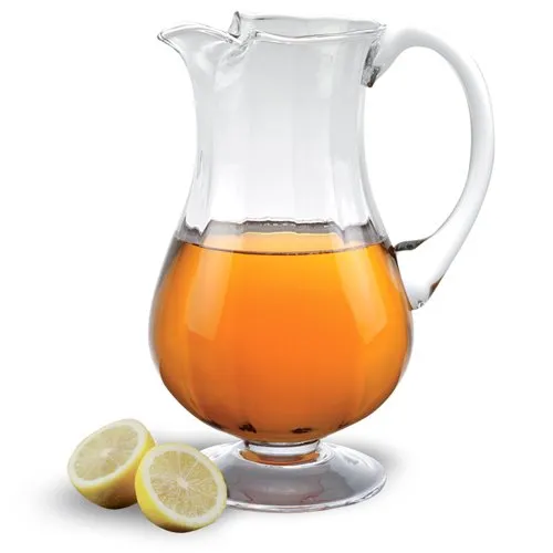 (D) 'Impressions' Optic 54 Oz, Premium Quality Lead Free Crystal Pitcher