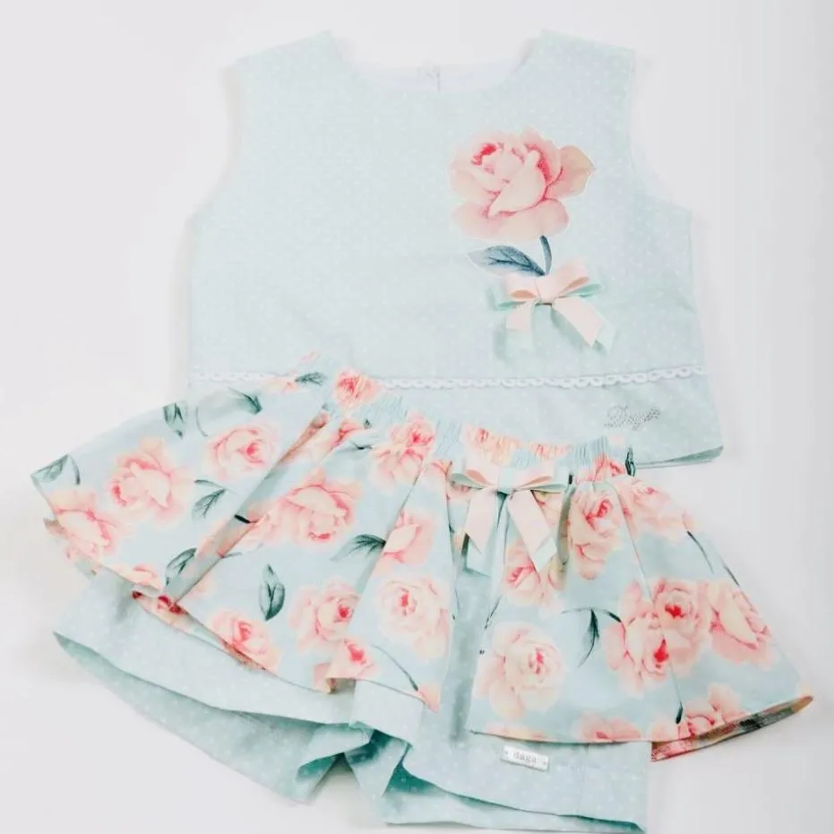 DAGA - Peachy Rose Skort Set
