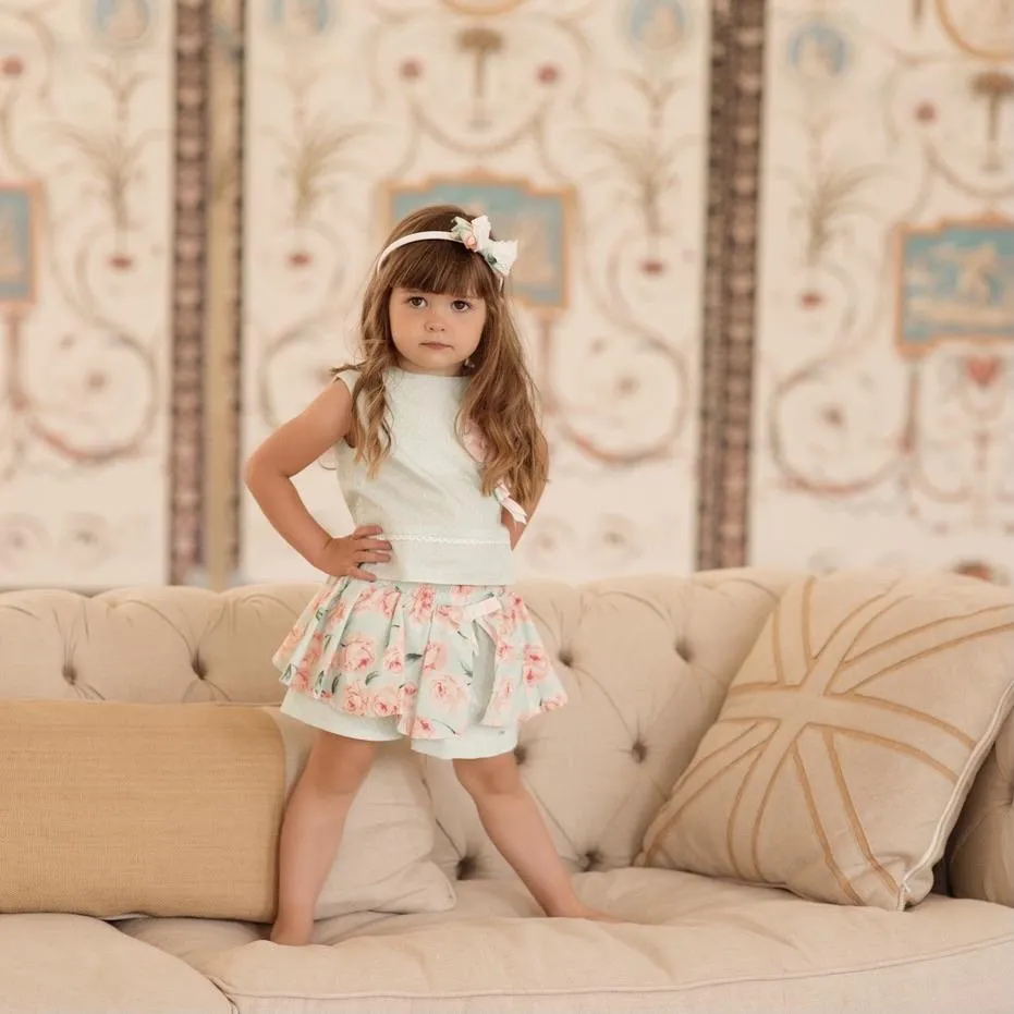DAGA - Peachy Rose Skort Set