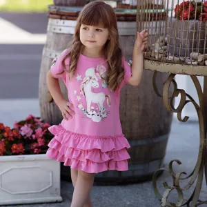 DAGA - Unicorn Dress - Pink