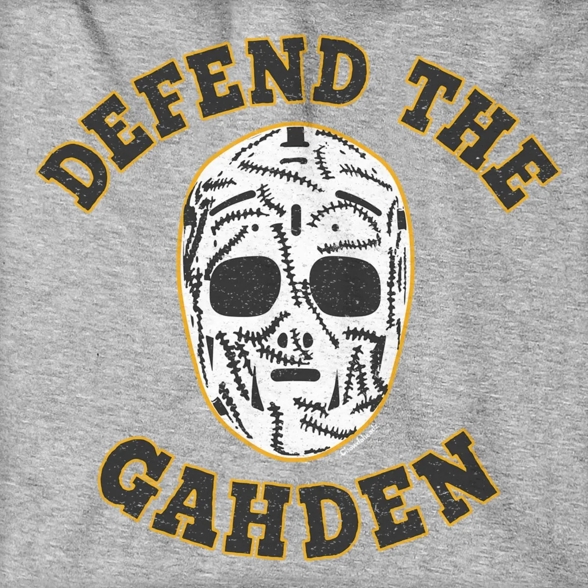 Defend The Gahden Goalie Mask Hoodie
