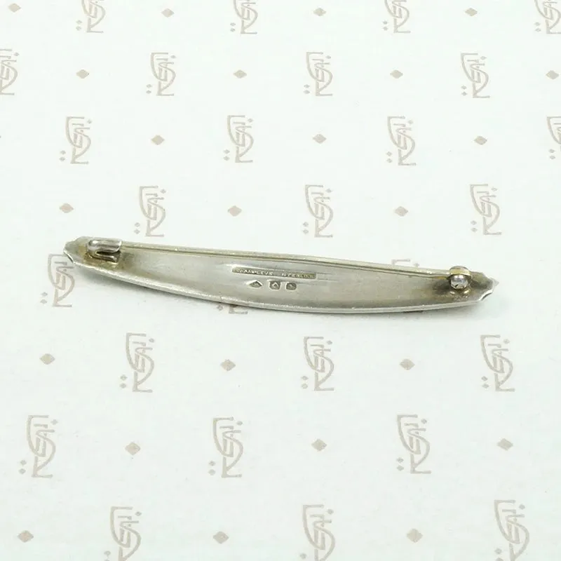 Delicate Pastels Champlevé Enamel Bar Pin