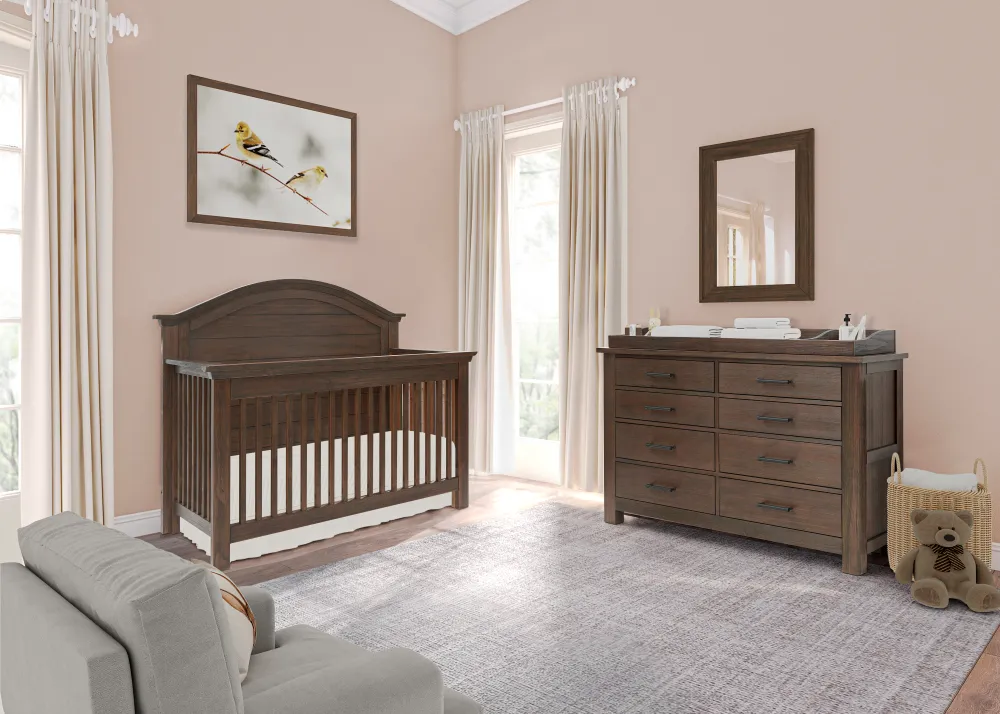 Designs by Briere Lugo Convertible Curve Top Crib