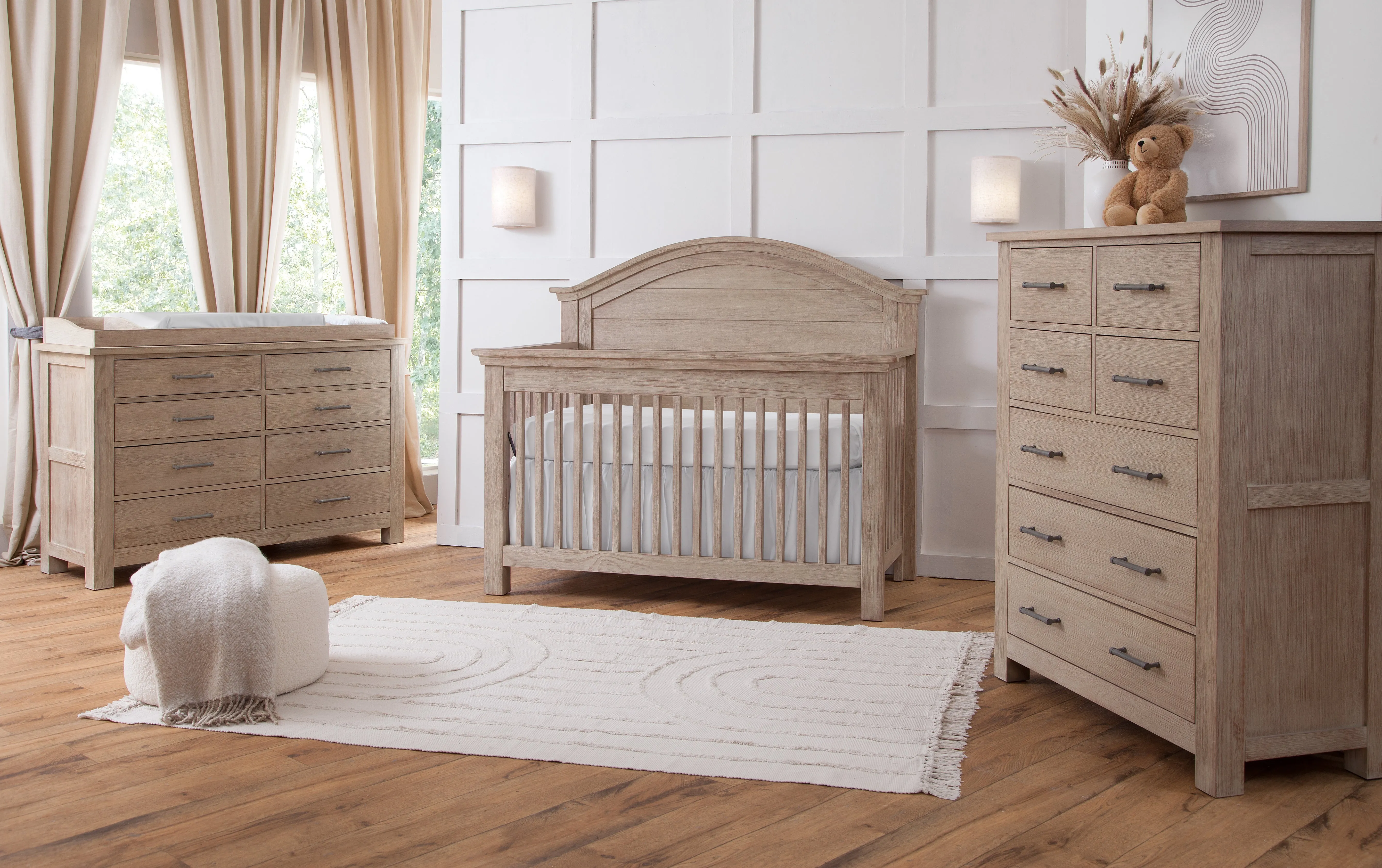 Designs by Briere Lugo Convertible Curve Top Crib