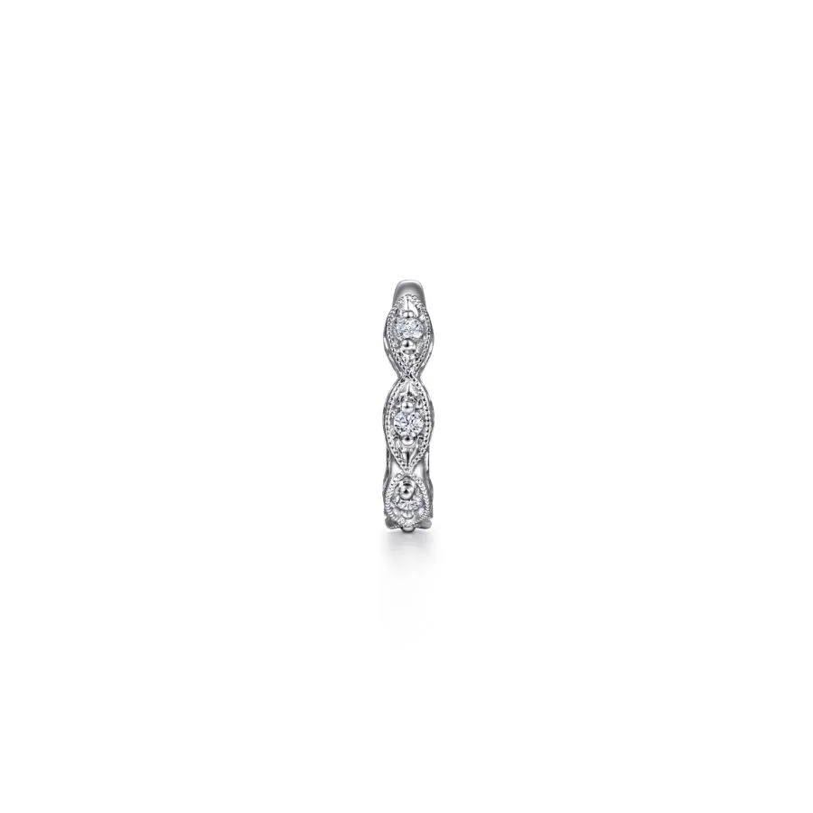 Diamond Ear Cuff 14k