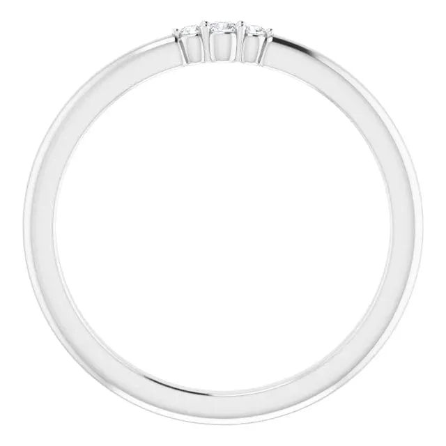 Diamond Stacking Ring - Special Order