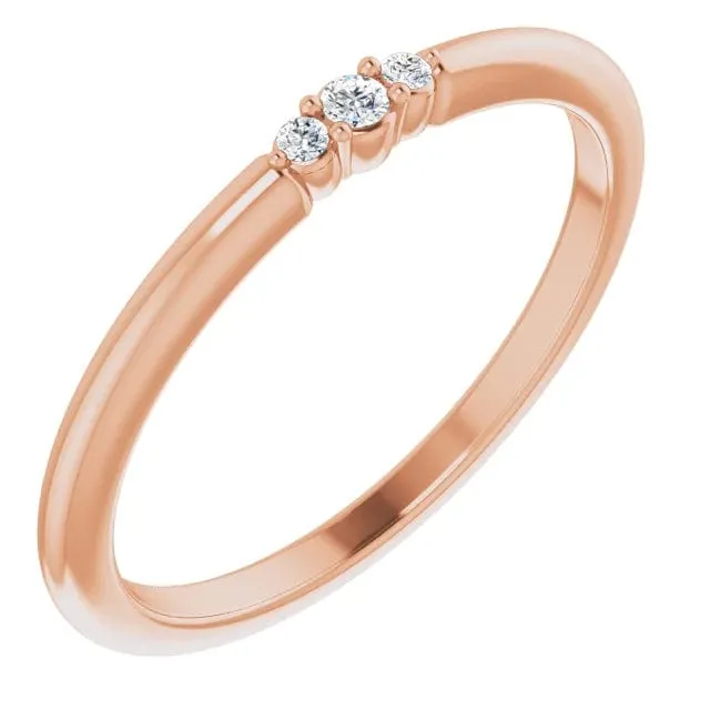 Diamond Stacking Ring - Special Order