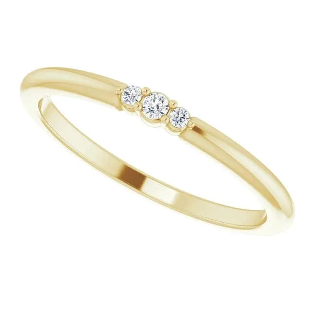 Diamond Stacking Ring - Special Order