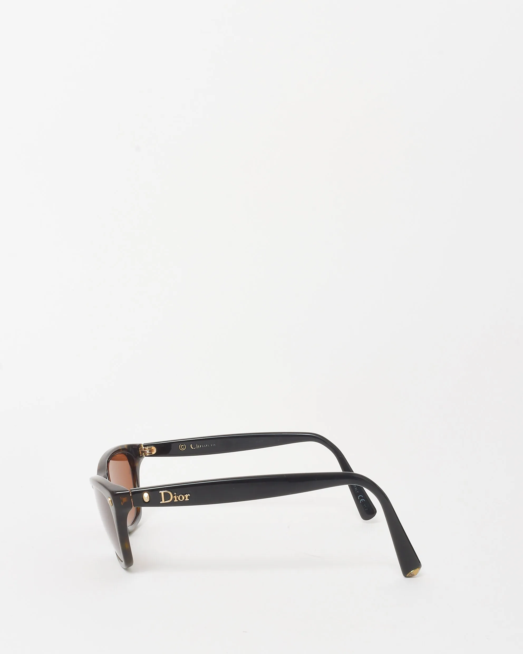 Dior Brown Tortoise Collection "Les Marquises" Dior Hatutaa Sunglasses