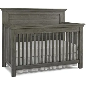 Dolce Babi Lucca Flat Top Crib Weathered Grey   *** No Shipping Available***
