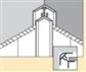 Dumatrim Universal Corner Artemlam Light Grey