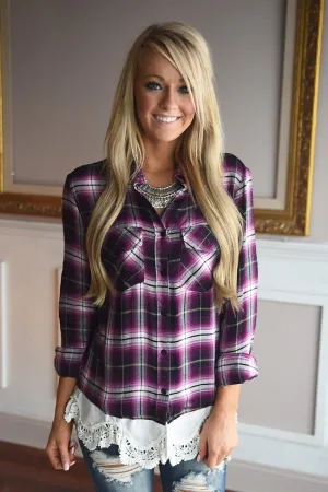 Easy Choice Top ~ Purple
