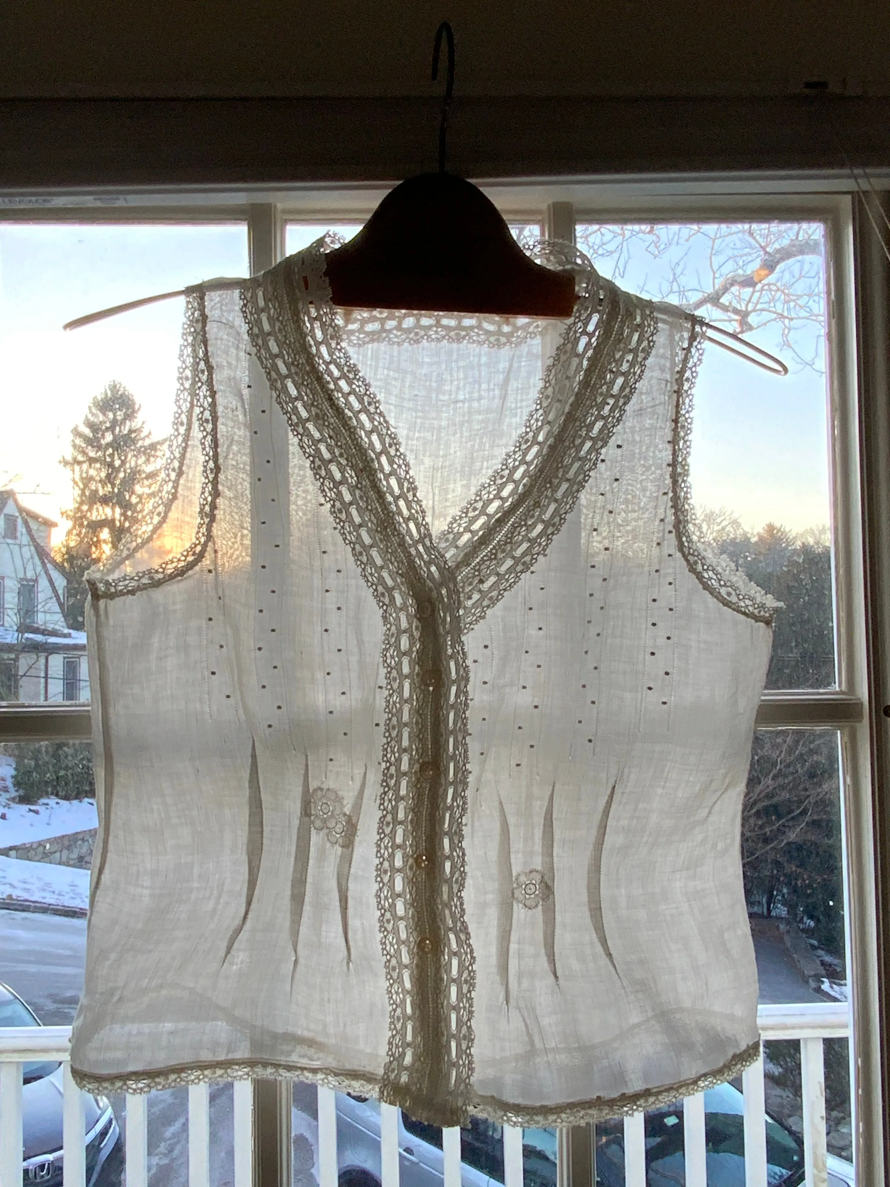Edwardian Cotton Blouse - 1910 -ED16