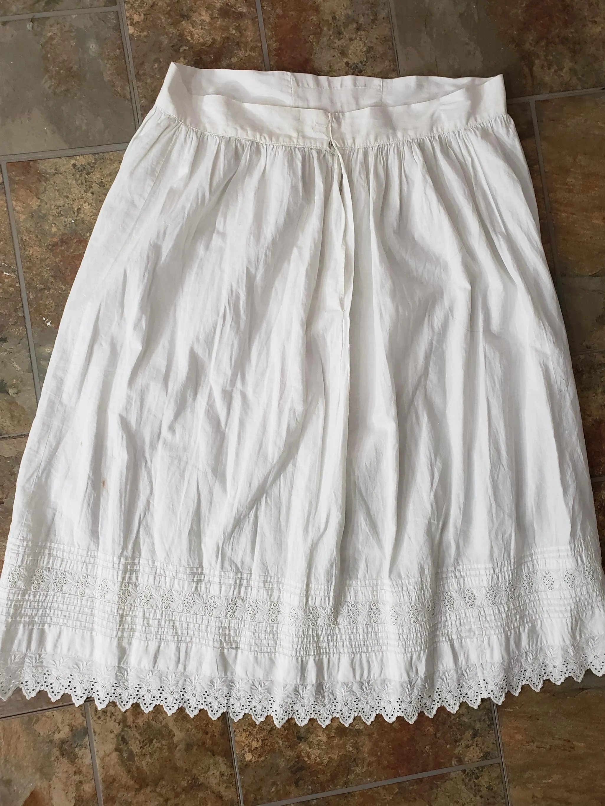 Edwardian Half Slip or Petticoat
