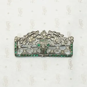 Edwardian Stylized Garden Brooch