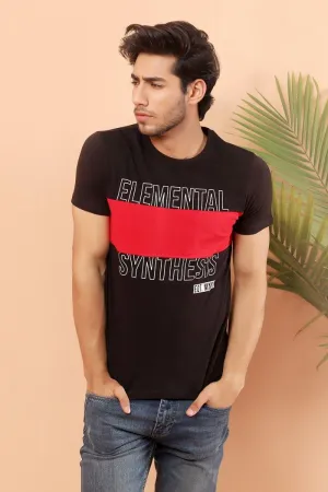 ELEMENTAL BLACK T-SHIRT