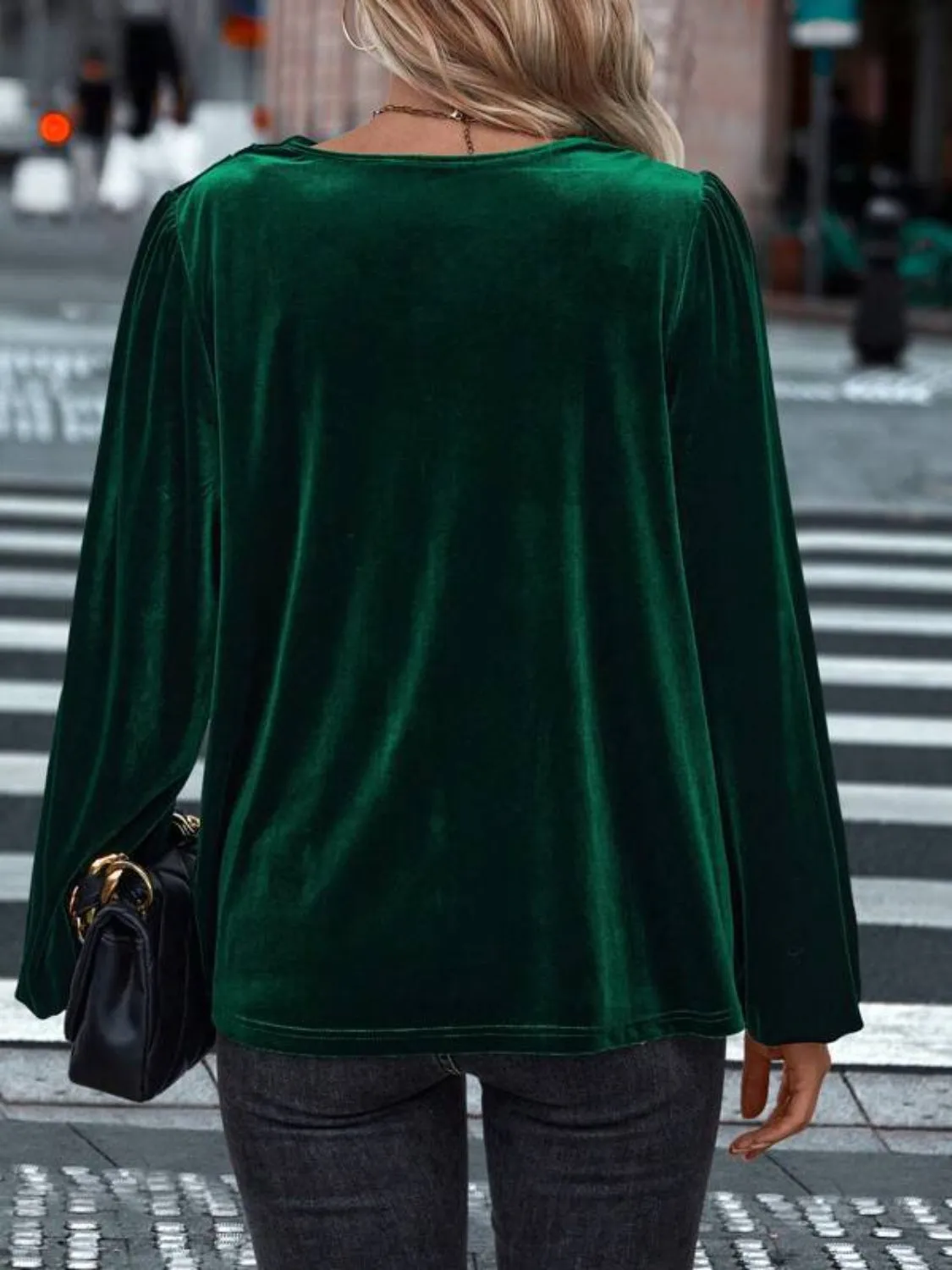 Eve Cowl Neck Long Sleeve Top