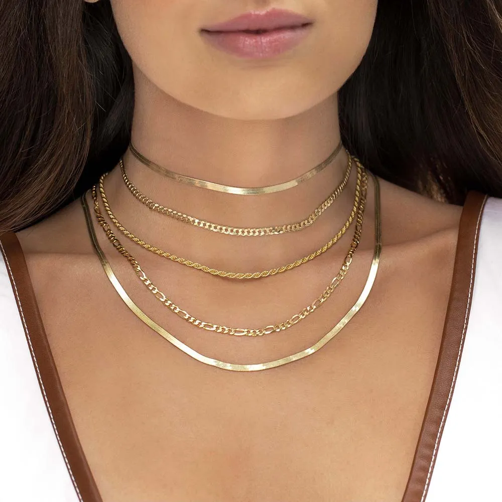 Figaro Chain Necklace