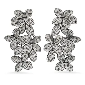 FIORE CASCADE EARRINGS, BR STERLING SILVER