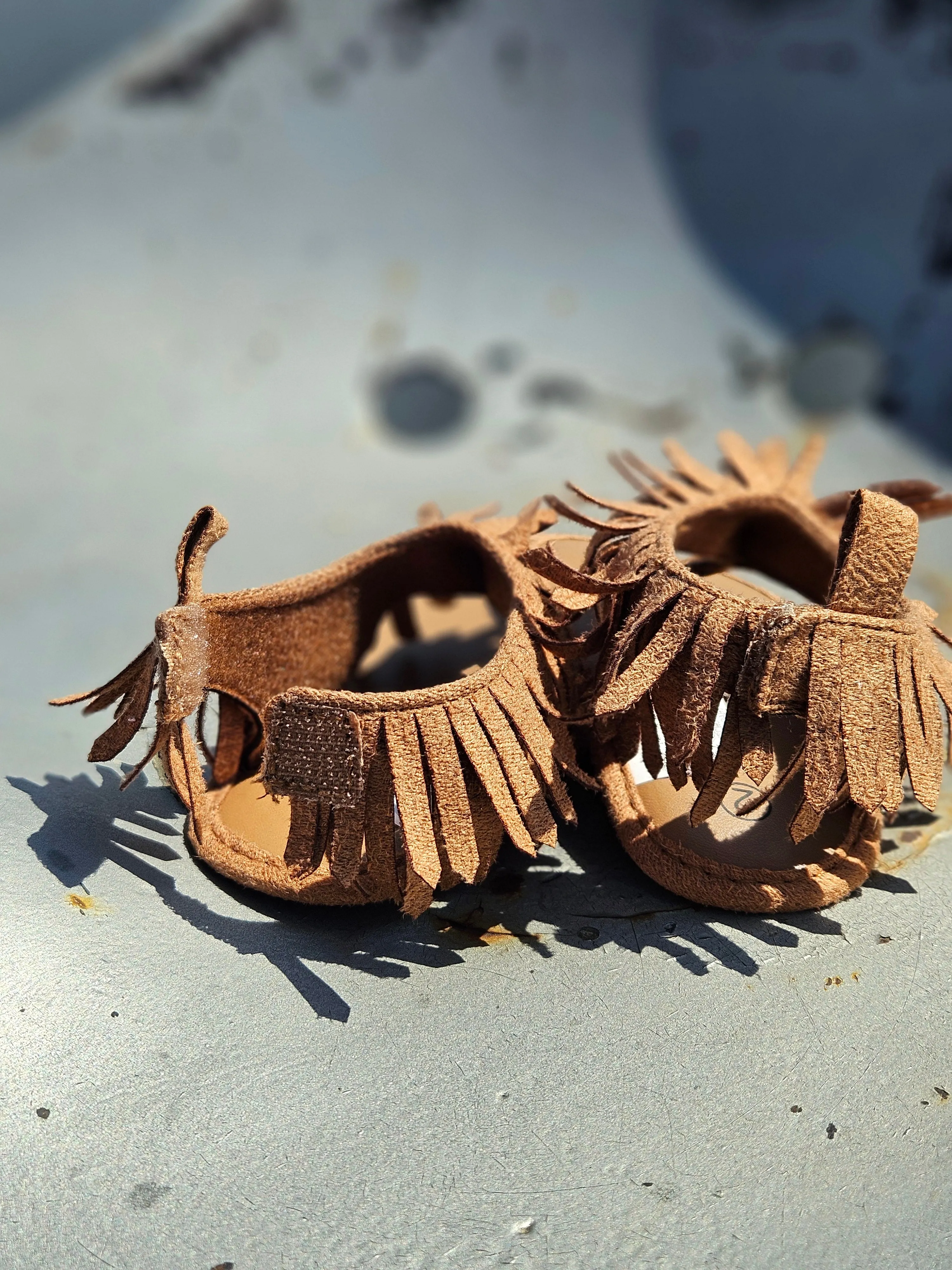 Fringe Sandals