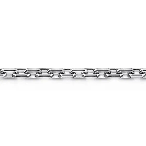 Gabriel & Co. Faceted Chain Men's Bracelet