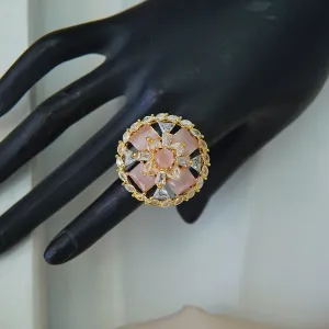 Gemstone Zirconia Doubleds Finger Ring