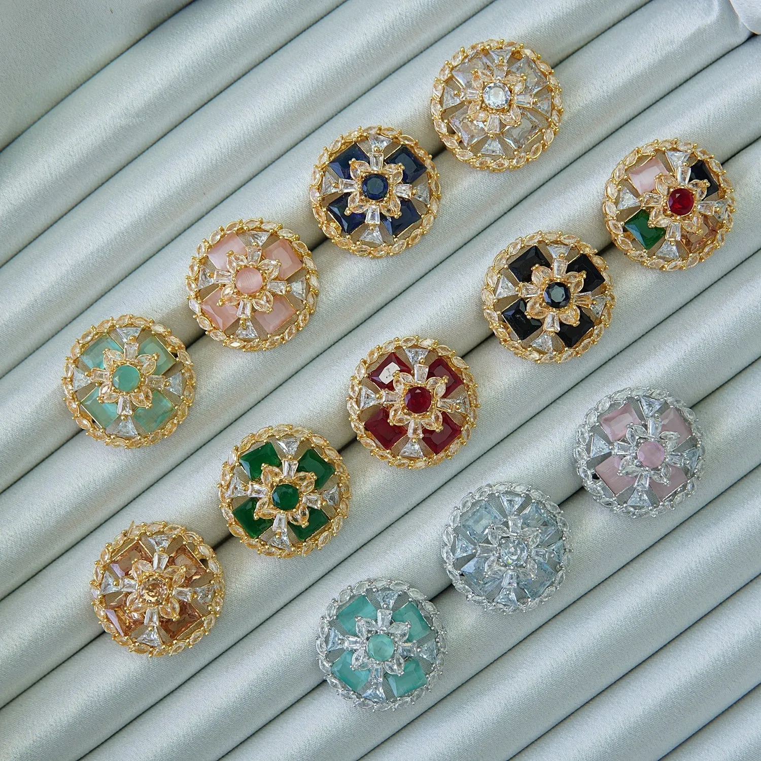 Gemstone Zirconia Doubleds Finger Ring