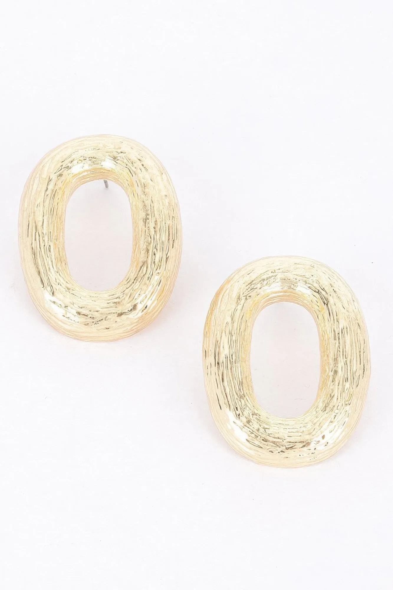Gold Plated Metal Earring